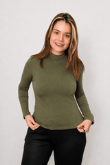 Blusa Donna na cor Army Green, foto 2 de 2