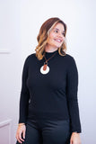Blusa Donna - Manga longa com Golinha - Naguirre Shop