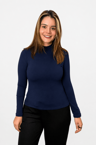 Blusa Donna - Manga longa com Golinha - Naguirre Shop