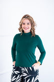 Blusa Donna - Manga longa com Golinha - Naguirre Shop