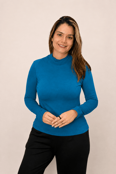 Blusa Donna - Manga longa com Golinha - Naguirre Shop