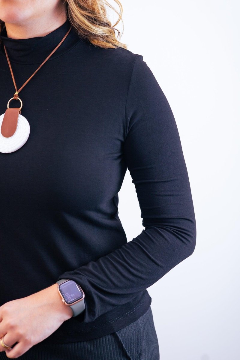 Blusa Donna - Manga longa com Golinha - Naguirre Shop