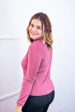 Blusa Donna - Manga longa com Golinha - Naguirre Shop
