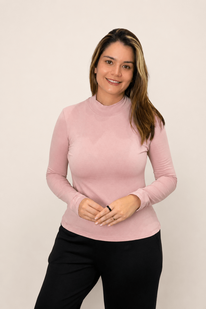 Blusa Donna na cor Rosa Nuvem, foto 1 de 2