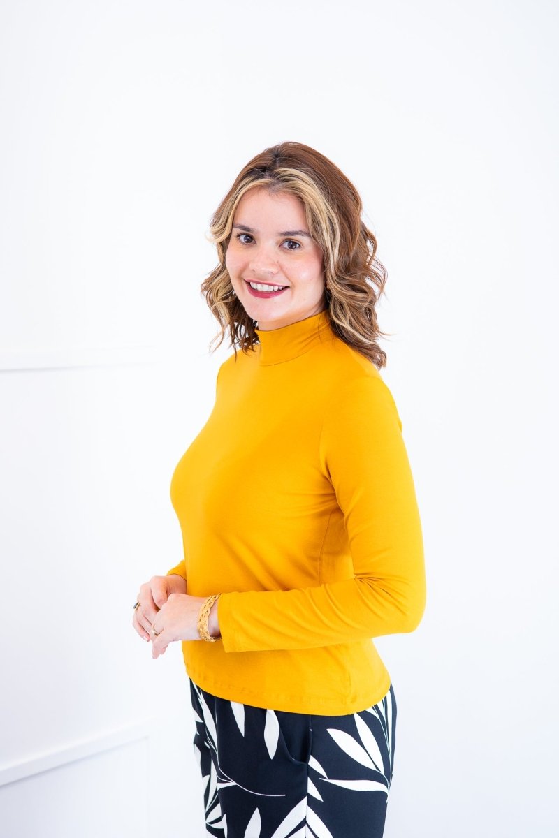 Blusa Donna - Manga longa com Golinha - Naguirre Shop