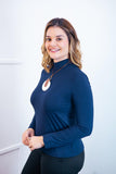 Blusa Donna - Manga longa com Golinha - Naguirre Shop