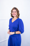 Blusa Eduarda - Gola V em Malha Confort - Naguirre Shop