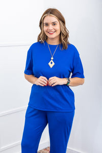 Blusa Ester – Oversized Gola Redonda em Canelado Flex - Naguirre Shop