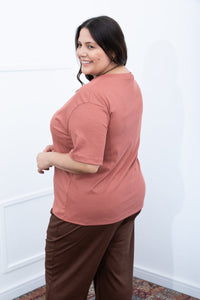 Blusa Ester – Oversized Gola Redonda em Canelado Flex - Naguirre Shop