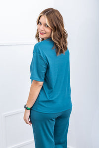Blusa Ester – Oversized Gola Redonda em Canelado Flex - Naguirre Shop