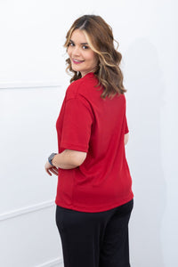 Blusa Ester – Oversized Gola Redonda em Canelado Flex - Naguirre Shop