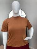 Blusa Exclusiva – Feminina em Malha Confort com Gola Redonda - Naguirre Shop