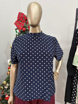 Blusa Exclusiva – Feminina em Malha Confort com Gola Redonda - Naguirre Shop