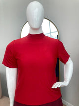 Blusa Exclusiva – Feminina em Malha Confort com Gola Redonda - Naguirre Shop