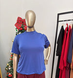 Blusa Exclusiva – Feminina em Malha Confort com Gola Redonda - Naguirre Shop