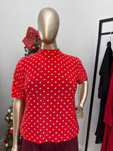 Blusa Exclusiva – Feminina em Malha Confort com Gola Redonda - Naguirre Shop