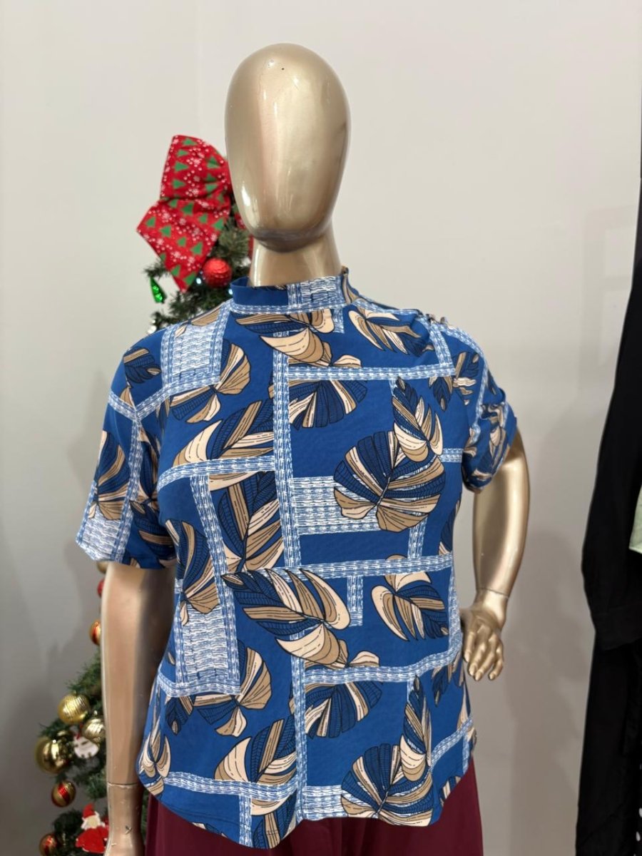 Blusa Exclusiva – Feminina em Malha Confort com Gola Redonda - Naguirre Shop