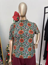 Blusa Exclusiva – Feminina em Malha Confort com Gola Redonda - Naguirre Shop