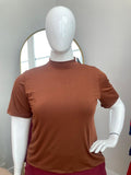 Blusa Exclusiva – Feminina em Malha Confort com Gola Redonda - Naguirre Shop
