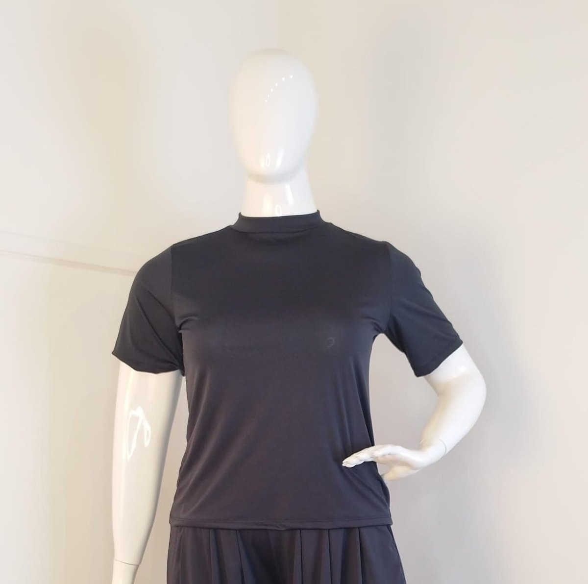 Blusa Exclusiva – Feminina em Malha Confort com Gola Redonda - Naguirre Shop