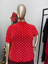 Blusa Exclusiva – Feminina em Malha Confort com Gola Redonda - Naguirre Shop