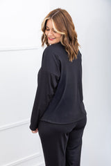 Blusa Flora – Wingsuit Manga Longa em Canelado Flex - Naguirre Shop