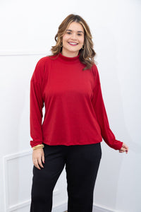 Blusa Flora – Wingsuit Manga Longa em Canelado Flex - Naguirre Shop