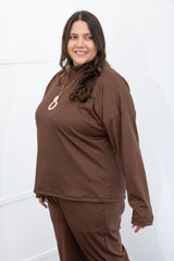 Blusa Flora – Wingsuit Manga Longa em Canelado Flex - Naguirre Shop