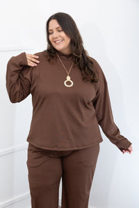 Blusa Flora – Wingsuit Manga Longa em Canelado Flex - Naguirre Shop