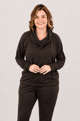 Blusa Jéssica - Gola Boba em Lãzinha - Naguirre Shop