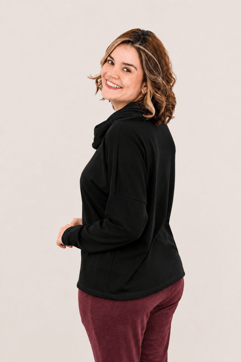 Blusa Jéssica - Gola Boba em Lãzinha - Naguirre Shop