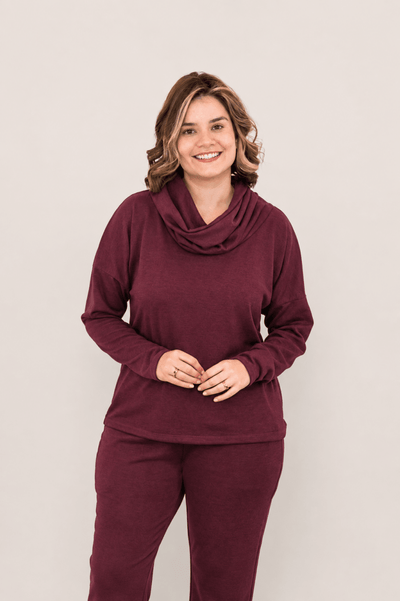 Blusa Jéssica - Gola Boba em Lãzinha - Naguirre Shop
