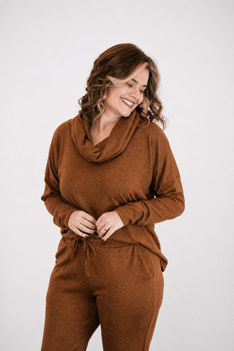 Blusa Jéssica - Gola Boba em Lãzinha - Naguirre Shop