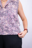 Blusa Júlia – Em Crepe com Detalhes Laterais - Naguirre Shop