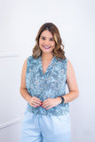 Blusa Júlia – Em Crepe com Detalhes Laterais - Naguirre Shop