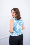 Blusa Júlia – Em Crepe com Detalhes Laterais - Naguirre Shop