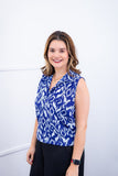 Blusa Júlia – Em Crepe com Detalhes Laterais - Naguirre Shop