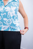 Blusa Júlia – Em Crepe com Detalhes Laterais - Naguirre Shop