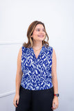 Blusa Júlia – Em Crepe com Detalhes Laterais - Naguirre Shop