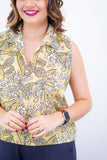 Blusa Júlia – Em Crepe com Detalhes Laterais - Naguirre Shop