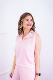 Blusa Júlia – Em Linho Light com Detalhes Laterais - Naguirre Shop