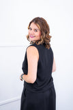 Blusa Júlia – Em Linho Light com Detalhes Laterais - Naguirre Shop