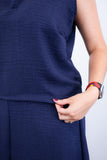 Blusa Júlia – Em Linho Light com Detalhes Laterais - Naguirre Shop