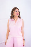 Blusa Júlia – Em Linho Light com Detalhes Laterais - Naguirre Shop