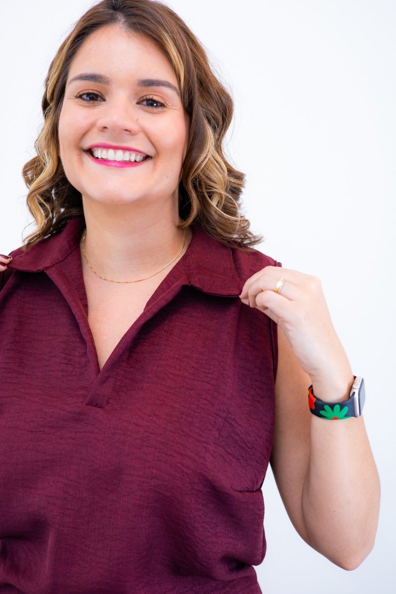 Blusa Júlia – Em Linho Light com Detalhes Laterais - Naguirre Shop