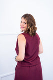 Blusa Júlia – Em Linho Light com Detalhes Laterais - Naguirre Shop