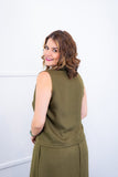 Blusa Júlia – Em Linho Light com Detalhes Laterais - Naguirre Shop