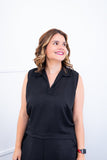 Blusa Júlia – Em Linho Light com Detalhes Laterais - Naguirre Shop