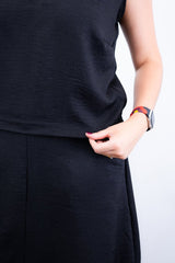 Blusa Júlia – Em Linho Light com Detalhes Laterais - Naguirre Shop