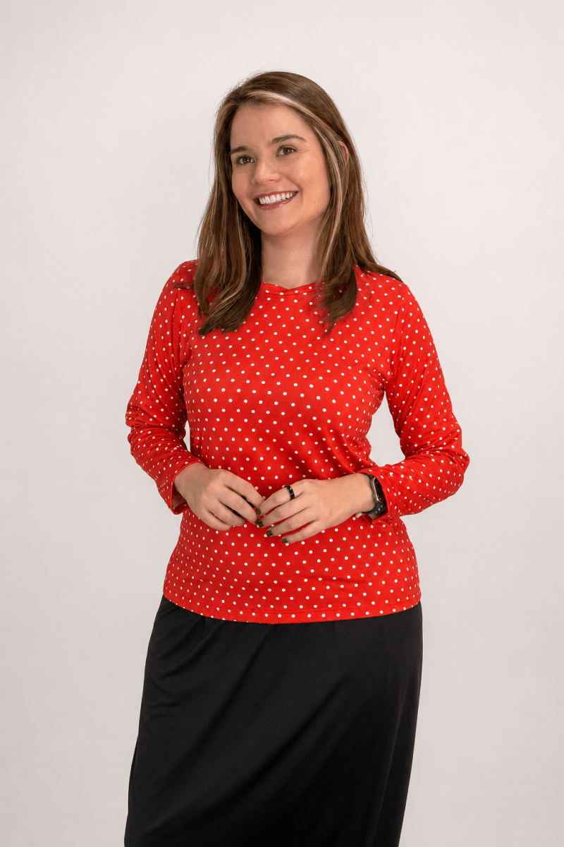 Blusa Kyoto - Manga Longa em Malha Confort - Naguirre Shop